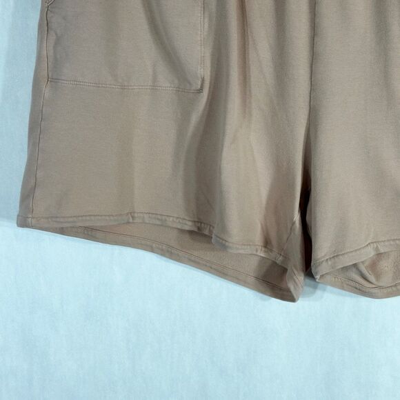 Torrid Plus Size 4X‎ Shorts Jersey Kit Elastic Waist Pockets Dusty Pink 1316 - Picture 5 of 8
